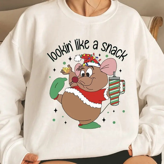 Cutes Looking Like a Snack Christmas Sweatshirt, Cute Christmas Hoodie, Family Christmas Sweater, Cute Youth Christmas Sweatshirt