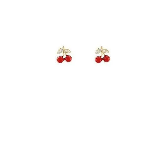 Cutie Cherry Stud Earrings