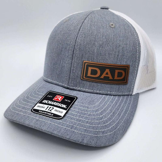 DAD Leather Patch Richardson Hat
