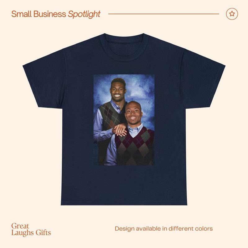 DK Metcalf Tyler Lockett Seattle Seahawks Funny T-Shirt, Christmas Gift Fathers Day Unisex Heavy Cotton T-Shirt