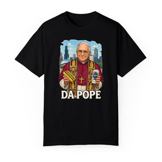 Da Pope Chicago Unisex T-Shirt, Jesus T-Shirt Gift, Christian Tee