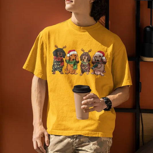 Dachshund Christmas Shirt, Dachshund Shirt, Christmas Shirt, Cute Dachshund Lover Gift, Unisex T Shirt