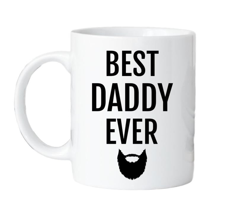 Dad Gifts, Dad Mug, Daddy Ever Mug, Funny Fathers Day Gift For Dad Coffee Mug, Dad Gift From Daughter Son Dad Mug, Novelty Coffee Mug, Gifts For Dad Papa, 11 15oz Ceramic Cup