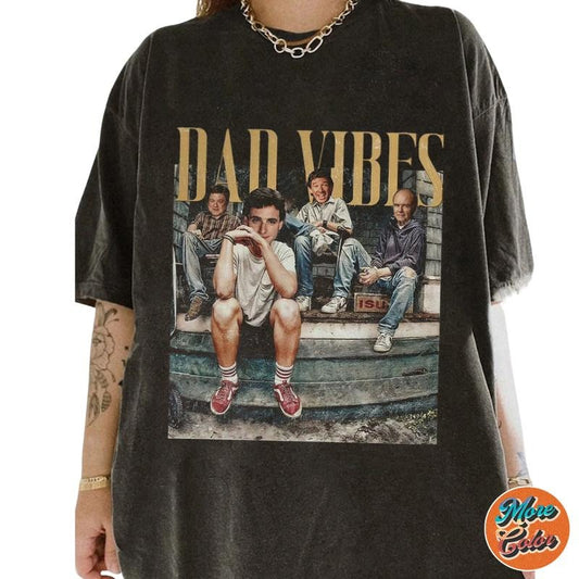 Dad Vibes Thug Life Shirts, Cotton Unisex T-shirt, Crew Neck, Size S- 3XL, Menswear Top, Womenswear Top Underwear Streetwear