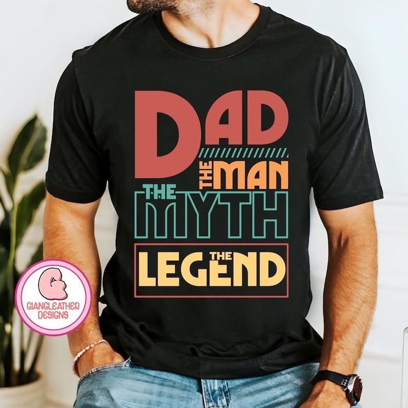 Dad the man shirt,the myth shirt,the legend shirt,vintage typography dad shirt,best dad ever shirt,vintage dad shirt,Fathers day shirt,dad Hoodie, T-shirt and sweater