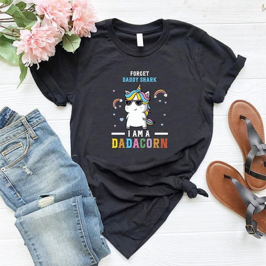 Dadacorn T Shirt Hoodie Sweater,Unicorn Dad Shirt,Funny Dad Shirt Gift,Best Dad Shirt,Fathers Day Gift,Unicorn Shirt,Papacorn Shirt,Daddy Tee,Dad Life Shirt