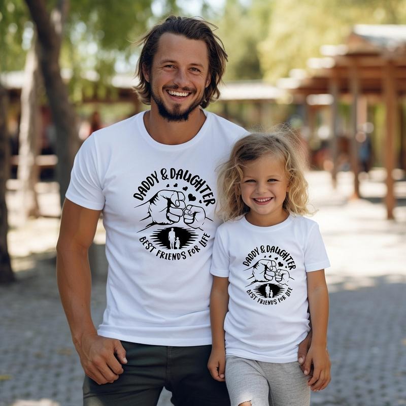 Daddy And Daughter Shirt Father's Day Gift From Daughtermatching Father And Daughter Shirtbest Friends For Life Shirtdaddy And Me Tshirt  T-shirt, sweater and Hoodie