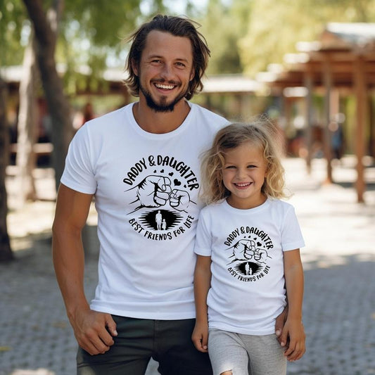 Daddy And Daughter Shirt Father's Day Gift From Daughtermatching Father And Daughter Shirtbest Friends For Life Shirtdaddy And Me Tshirt  T-shirt, sweater and Hoodie