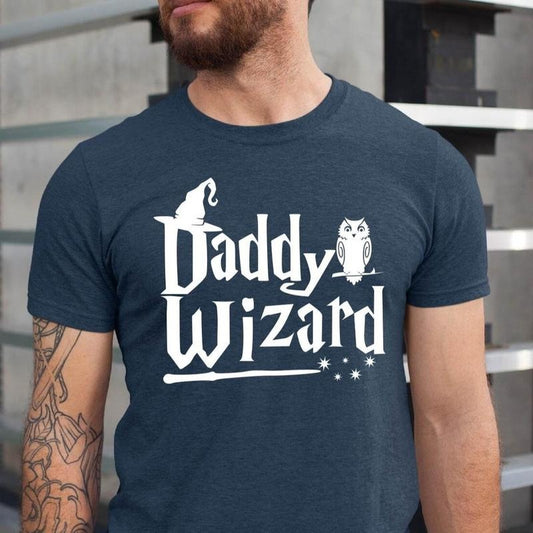 Daddy Wizard Shirt, Funny Potter Wizard Shirt, Father's Day Tee, Gift for Dad, Family Matching Shirt, Dad Shirt