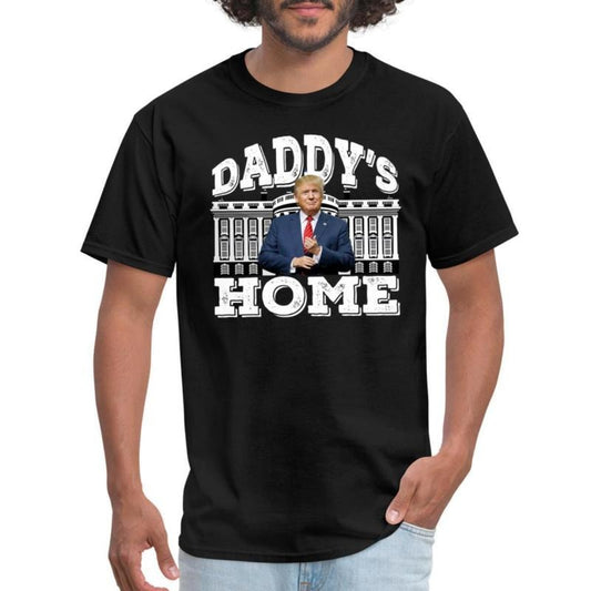 Daddy's Home Funny Trump 2024 Return Men's T-Shirt Made in USA