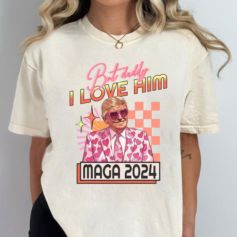 Daddy's Trump MAGA 2024 Shirt, Republican Gift, 2024 Trump Shirt, Republican T Shirt, Election Shirt