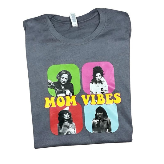 Daily Wear Mom Vibes Shirt, All-Season Clothing, Unisex Easy Fit, Printed in the USA, Charming Shirts for You, Perfect Presents for Friends and Family