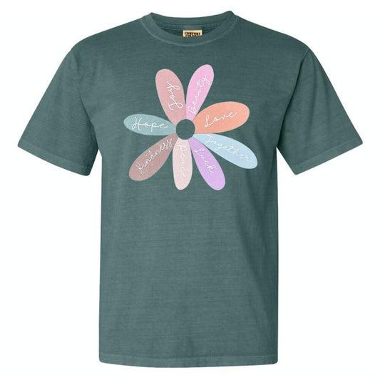 Daisy Affirmations Comfort Colors T-Shirt