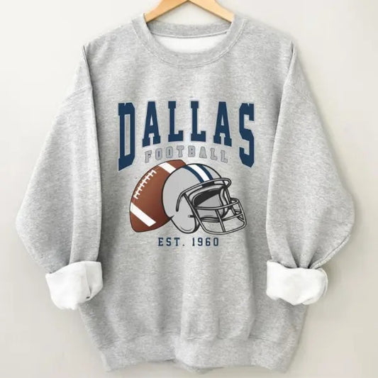 Dallas Football Unisex Vintage Sweatshirt - Classic Fit
