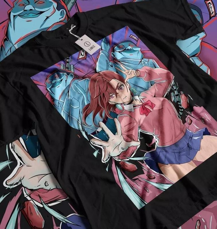 Dandadan Momo T-shirt Cosplay Momo Anime Gift Shirt All Size