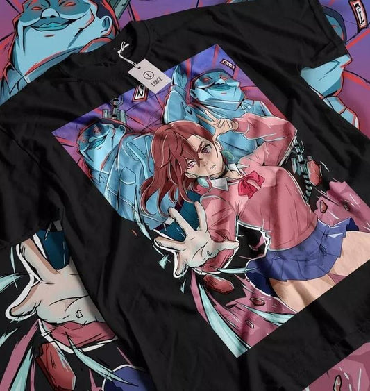 Dandadan Momo T-shirt Cosplay Momo Anime Gift Shirt All Size