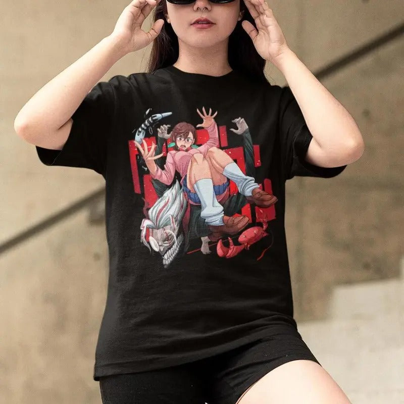 Dandadan Shirt, Dandadan Momo, Vintage Anime Shirt, Manga Shirt, Dandadan Shirt, Momo Ayase, Anime, Japanese, Cute, Graphic Tee