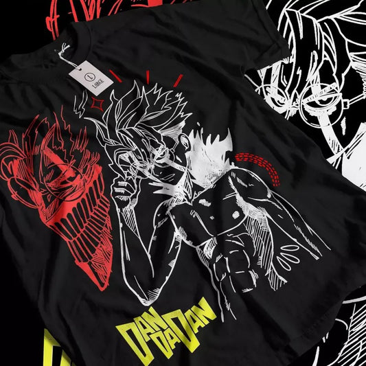 Dandadan T-shirt Japanaise Anime Manga Gift Shirt All Size