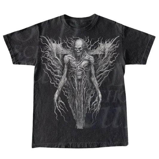 Dark Art T-Shirt, Vintage Horror Graphic Shirt, Horror Goth Aesthetic Tee, Dark Academia Shirt, Monster Shirt, Unisex T-Shirt, Gift For Men Women Menswear Top Streetwear