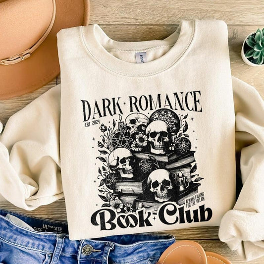 Dark Romance Book Club Sweatshirt Book Lover, Bookish Shirt, Smut Lover Gift, Dark Romance Book, Spicy Book Lover, Morally Grey, Book Sublimation