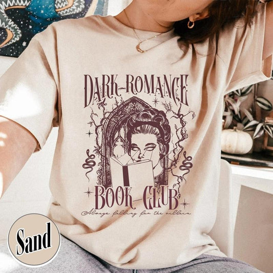 Dark Romance Book Club t-Shirt, Dark Romance Book Club Shirt, Dark Romance Merch, Villain Dark Romance Shirt, Dark Romance Smut