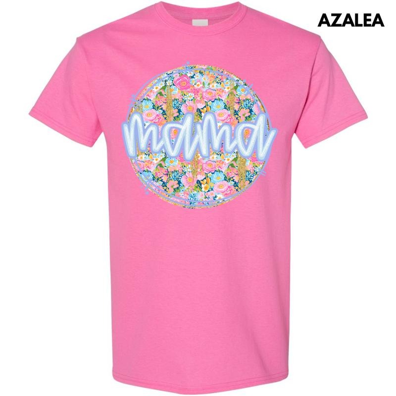 Darling Flower Mama Gildan Short Sleeve T-Shirt 'NLB'