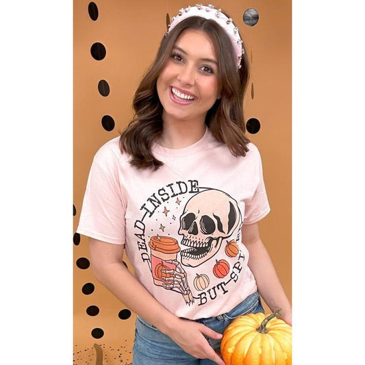 Dead Inside but Spiced Graphic T-Shirt