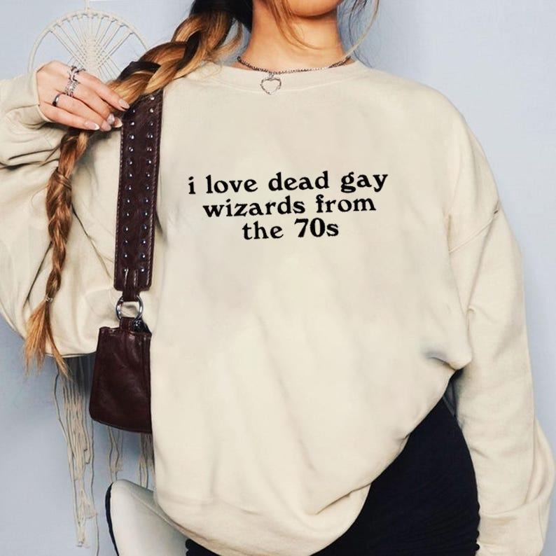 Dead gay wizards from the 70s unisex t shirt, Marauders Era shirt, subtle fandom merch, wolfstar tees, aytd