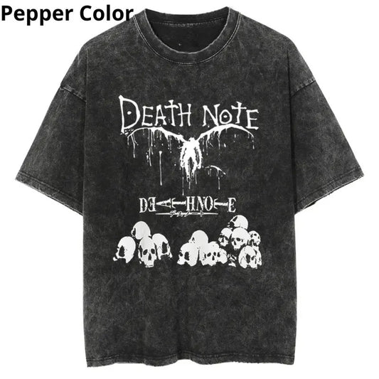 Death Note Ryuk Wings of Death T Shirt, Death Note Shirt, Anime Shirt, Graphic Tee, T-shirt For Men Top Menswear Womenswear