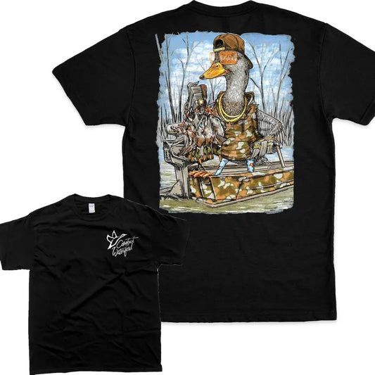 Deep Woods Dolph Funny Tee Shirt - Casual Unisex Cotton Vintage T-shirt - Spandex, Top Graphic Tee Classic Menswear