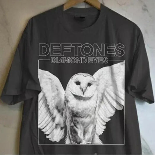Deftones Tour Rock Band T-Shirt, Diamond Eyes Album Tee, Rock Music Band Shirt, Fashion Cotton, Full Colors, Full Sizes, For Men, For Women