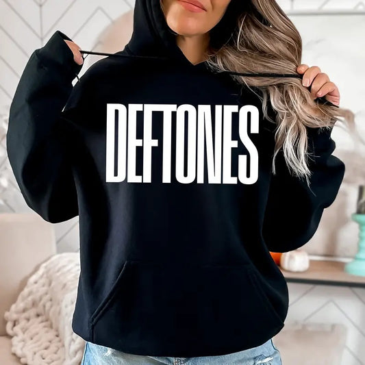 Deftoness Merch, Rock Band Apparel, Nu Metal, Iconic Band Hoodie, Unisex Sweater Pullover Tee