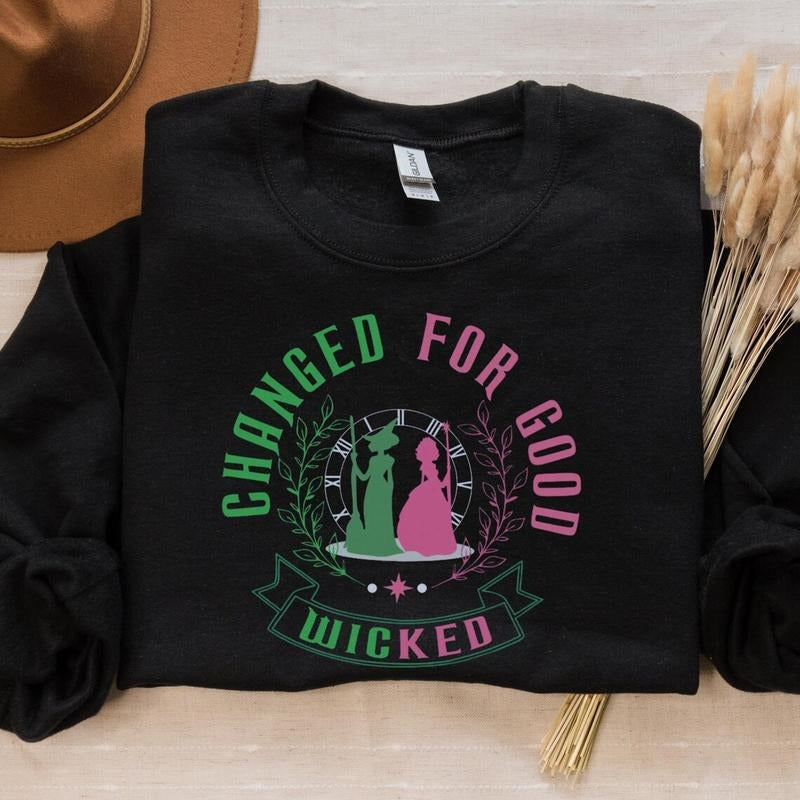 Defy Gravity Inspired Wicked Sweatshirt, Featuring Retro Designs