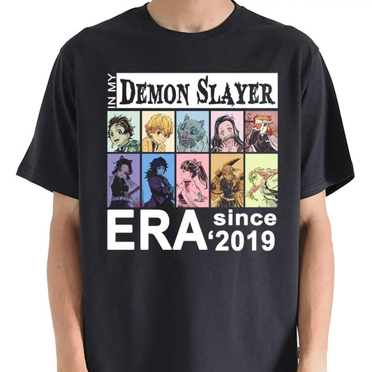 Demon Slayer Era since 2019 main characters shirt, Kimetsu No Yaiba t-shirt, anime sweatshirt hoodie, Tanjiro shirt, Rengoku t-shirt