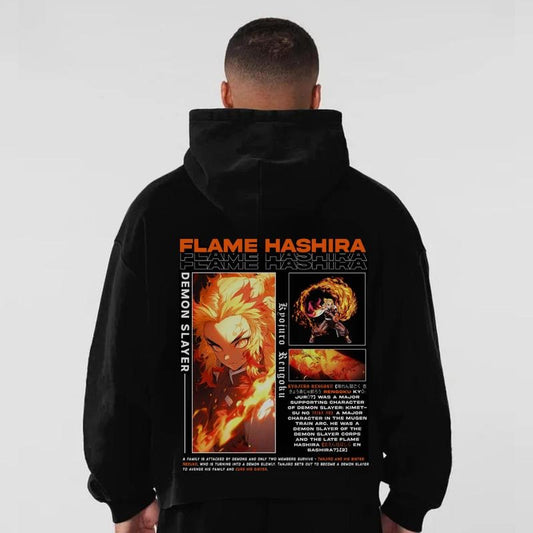 Demon Slayer Kyojuro Rengoku Flame On 2 Side Hoodie T-Shirt, 90s Slayer Style, Anime Hoodie T-Shirt, Anime Sweatshirt, Graphic Anime Hoodie T-Shirt, Anime Lovers Shirt, Japanese Anime Tees, Special T-shirt, Anime Manga Shirt, Hoodie, Gift For Fans Gift
