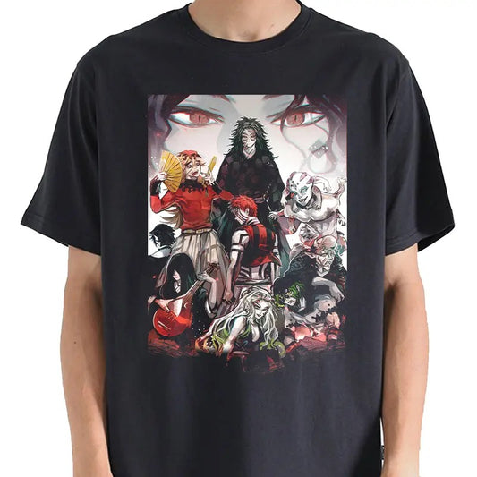Demon team t-shirt, Demon Slayer main characters shirt, Kimetsu No Yaiba t-shirt, anime sweatshirt hoodie, Tanjiro shirt, Rengoku t-shirt