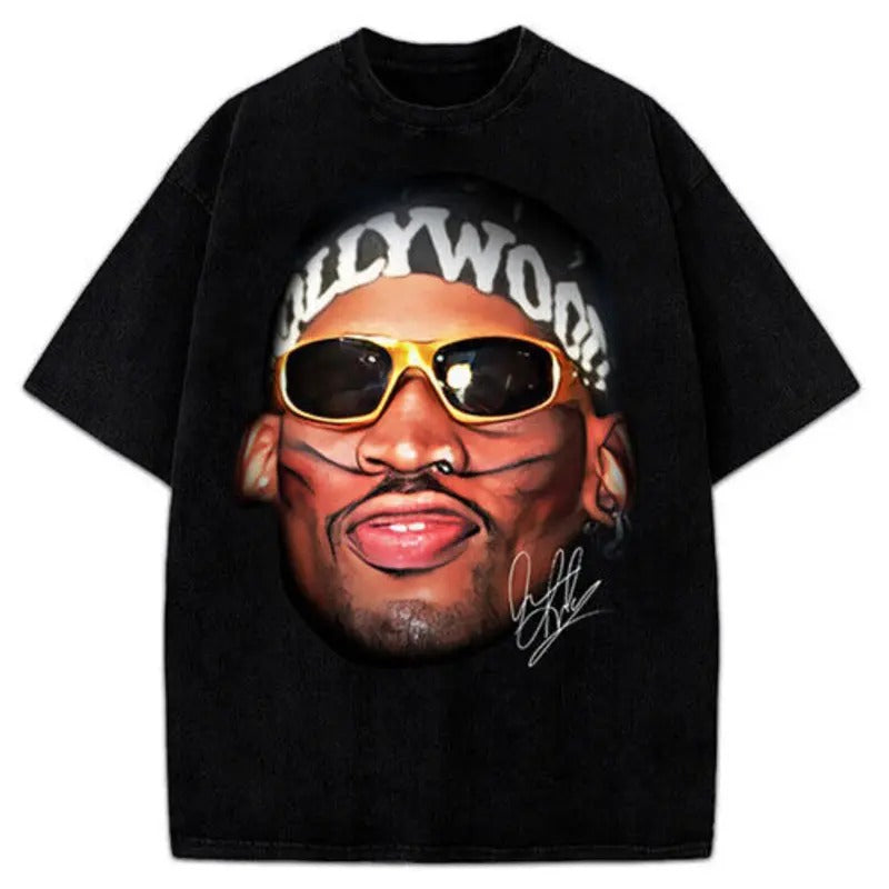 Dennis Rodman shirt NWO Hollywood WCW Rodzilla Wrestling 90's Vintage Design T-Shirt