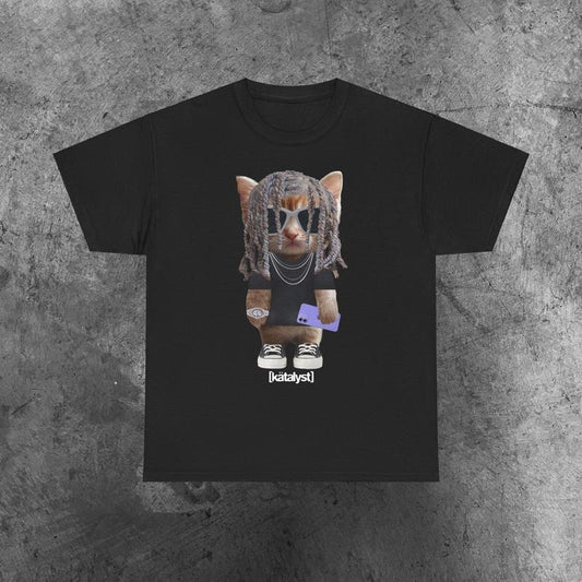 Destroy Lonely Kitty Shirt Casual Classic