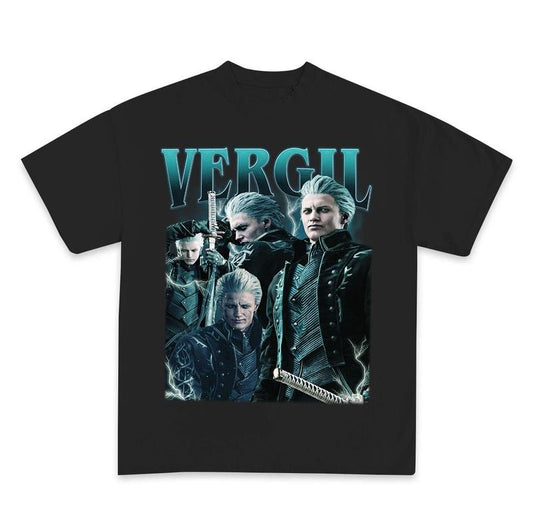 Devil May Cry Vergil unisex shirt, game shirt, Fantassy Adventure graphic tee, gif for him