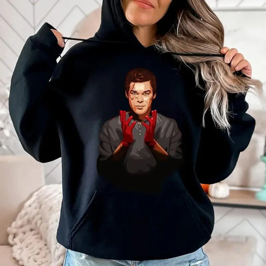 Dexter Morgan Shirt, Dexter Tv Show Hoodie, Dexter Morgan Outfits, Morgan Movie Fans Sweatshirt, Vintage Style, Unisex Sweater Tee Cotton Polyester