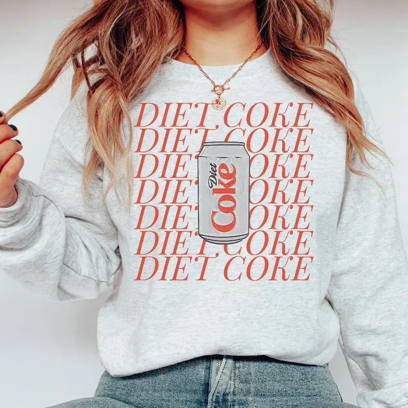 'Diet Coke Lover' Crewneck Sweatshirt