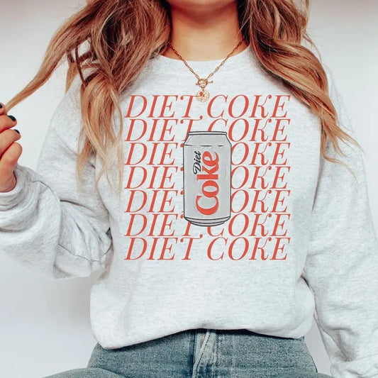 'Diet Coke Lover' Crewneck Sweatshirt