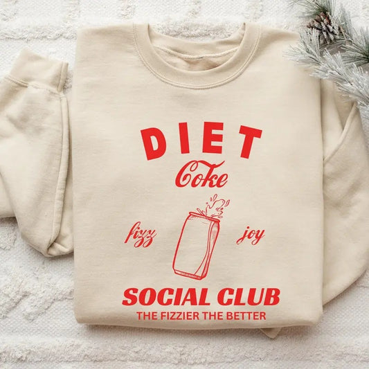 Diet Coke Shirt, Diet Coke Lover Sweatshirt, Funny Coke Shirt, Coke Lover Sweater, Coke Long Sleeve, Diet Coke Long Sleeve Crewneck
