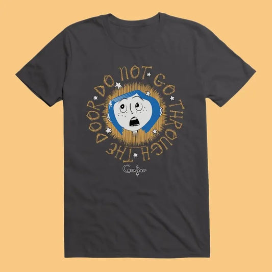 Do Not Go Stars Coraline T-Shirt, Coraline Graphic T-Shirt, Best For Movie, Vintage Cart Shirt, dreaming Unisex Hoodie, Coraline Doll sweatshirt, Halloween Crewneck sweatshirt, Spooky movie Shirt, Movie Vintage Retro Horror, Toddler, Halloween Gift,