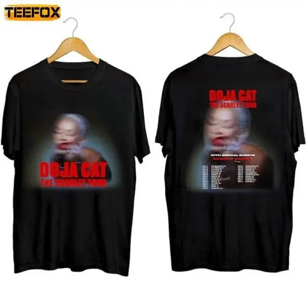 Doja Cat The Scarlet Tour 2023 Adult Short-Sleeve T-Shirt