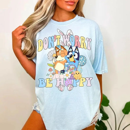 Don't Worry Be Hoppy Easter shitrt, Chilling With My Peeps shitrt, Funny Easter shitrt, Easter Kids Shirt, Easter Peeps shirt, Bluey Easter Shirt, Easter Shirt