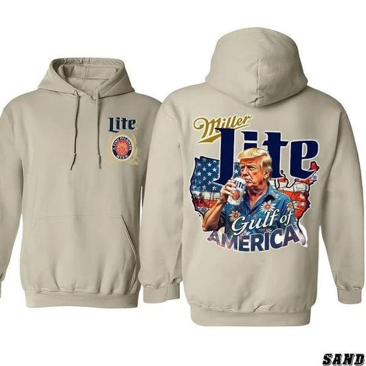 Donald Trump Guft Of America Shirt, Trump Supporter Sweatshirt, M!ller L!te Hoodie, Beer Drinking Shirt For Men And Women, Funny Drinking Tee