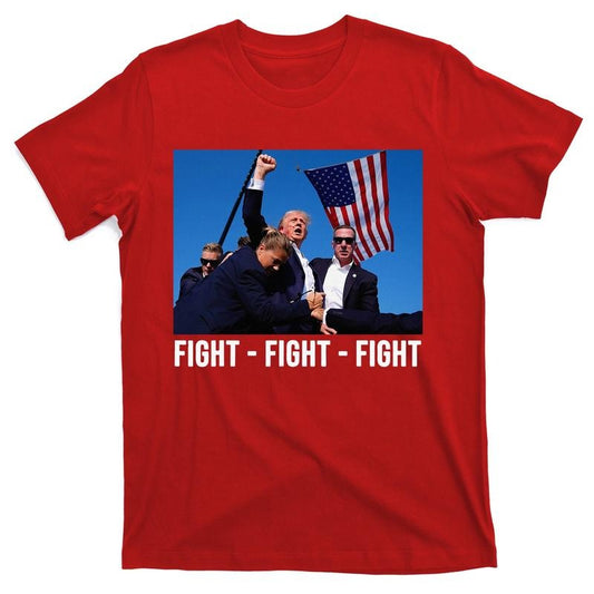 Donald Trump Rally T-Shirt - Fight for American USA Election - Proud American Supporter Top