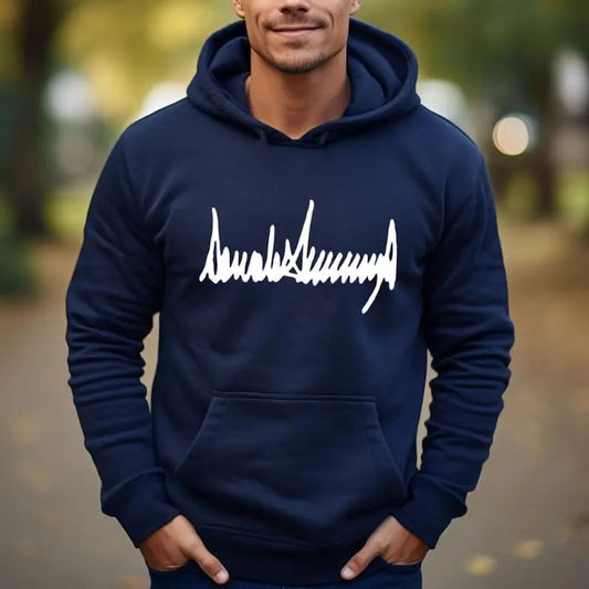 Donald Trump Signature Hoodie, Donald Trump 2024 American Shirt, Election 2024, MAGA Hoodie Sweatshirt