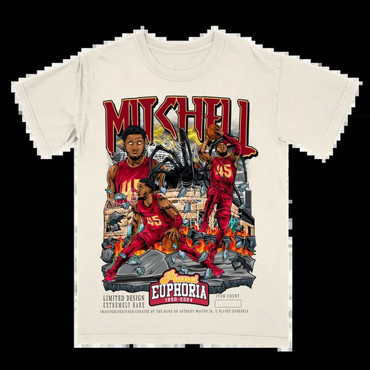 Donovan Mitchell Tee for Men - Vintage Tee Soft and Comfortable Shirt - Menswear - Graphic T-Shirt